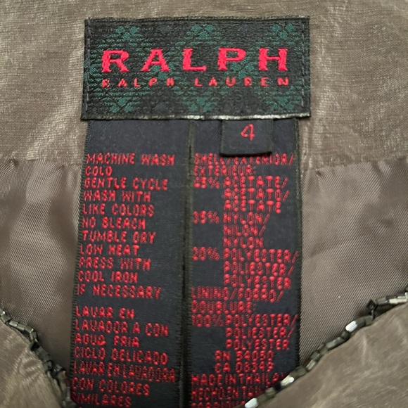 RALPH by Ralph Lauren formal maxi skirt with scalloped beaded waist - Picture 10 of 12